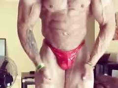 SHINY RED POSERS (3)