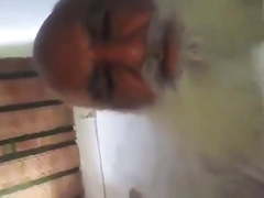 Pakistani Baba Grandpa Showing his Fat Big Cock