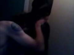 Standing Black teen bj