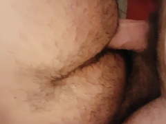 Giving my hairy Cuban friend a filling