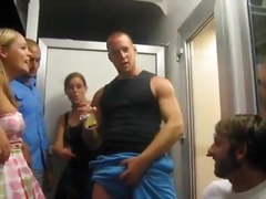 Str8 fun play - horny at the party
