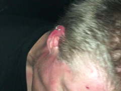 Old slut sucking my cock